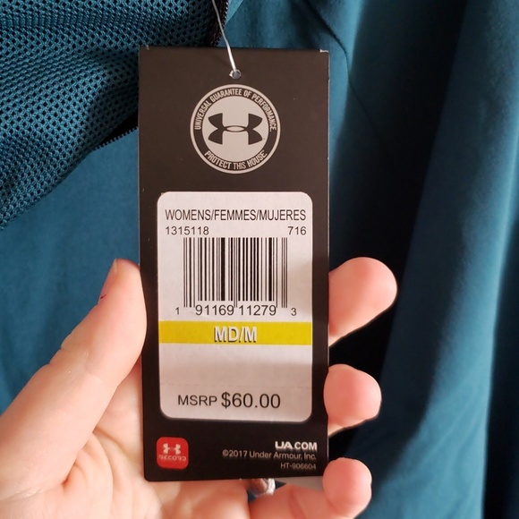 Under Armour Women's Storm Woven Anorak Top - Picture 8 of 8